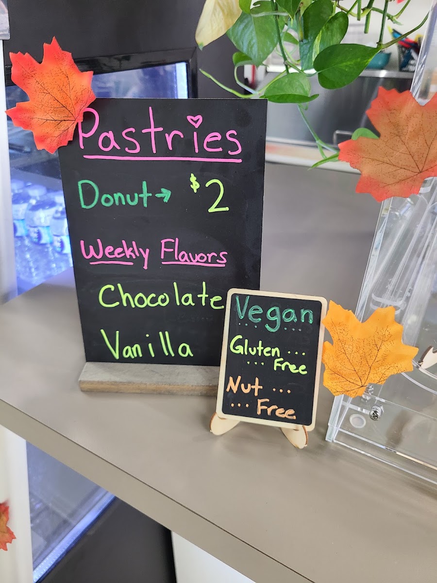 41 Smoothie Co menu board