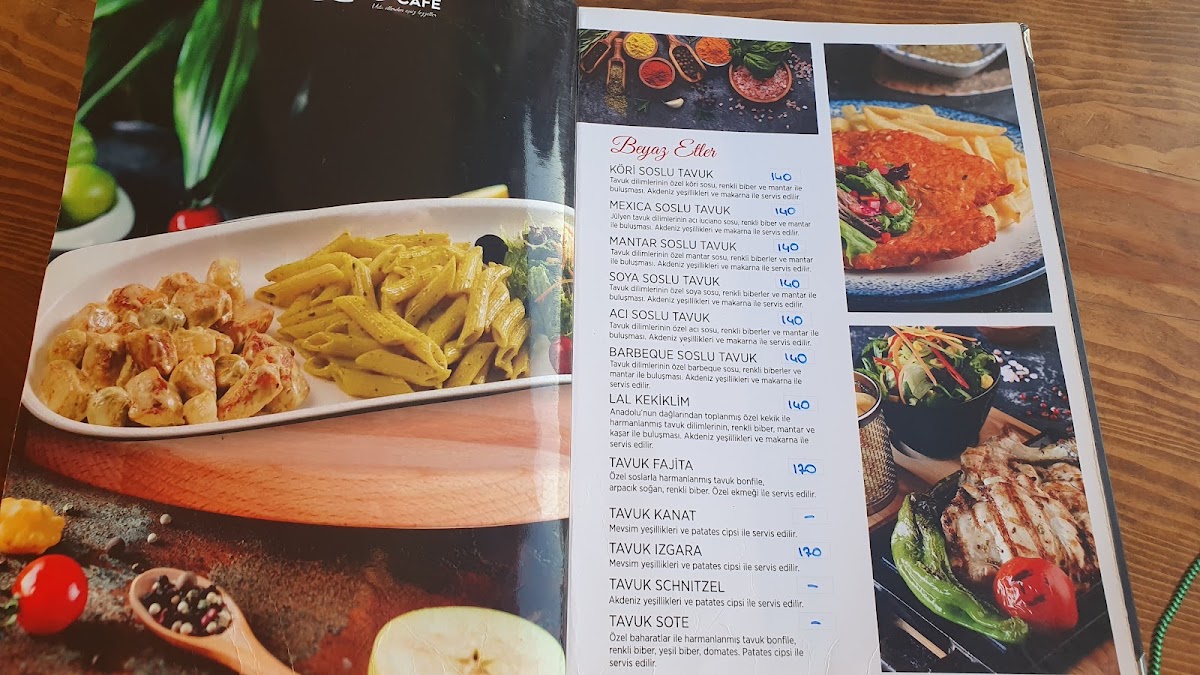 Lâl Cafe / Hookah menu board