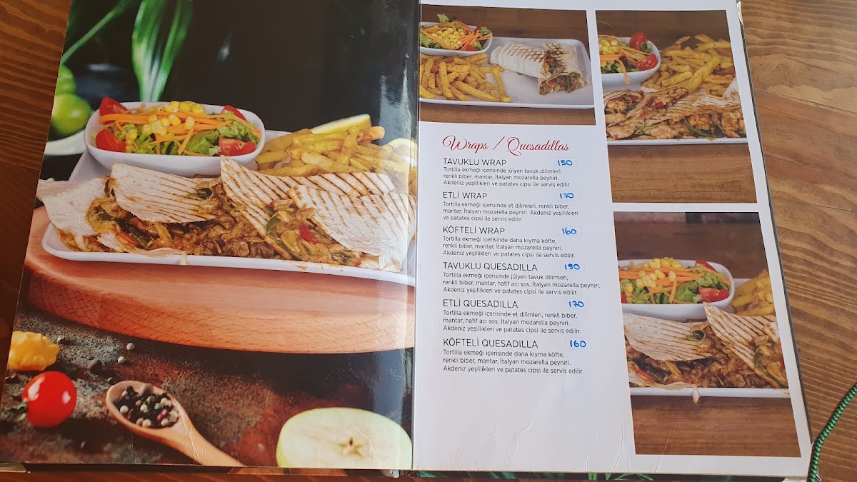 Lâl Cafe / Hookah menu board