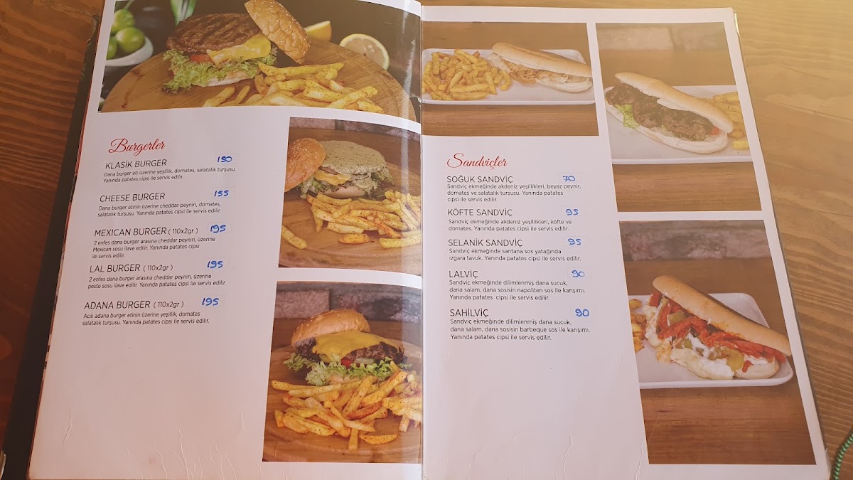 Lâl Cafe / Hookah menu board
