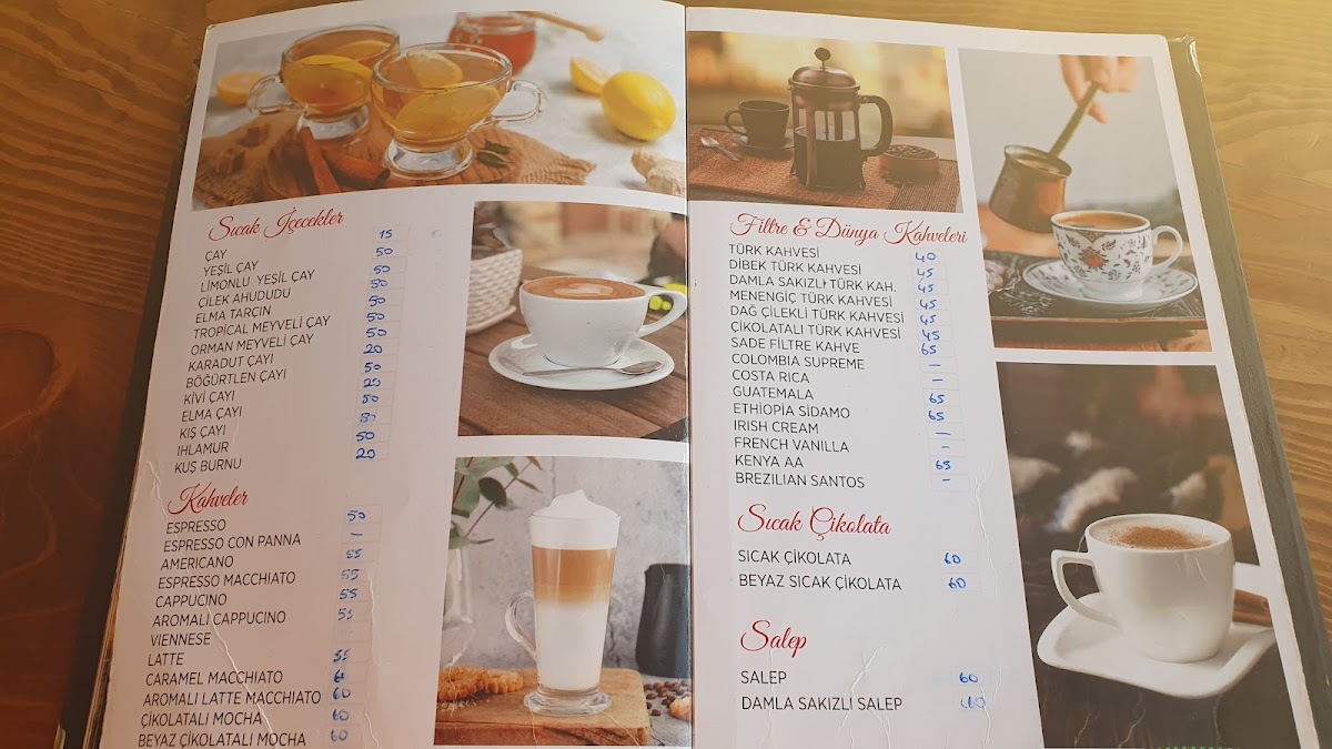 Lâl Cafe / Hookah menu board
