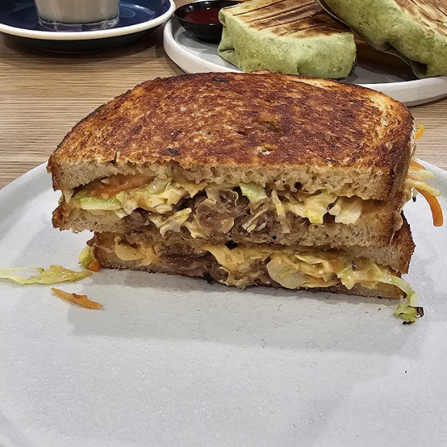 Mexican Style Pulled Beef Toastie