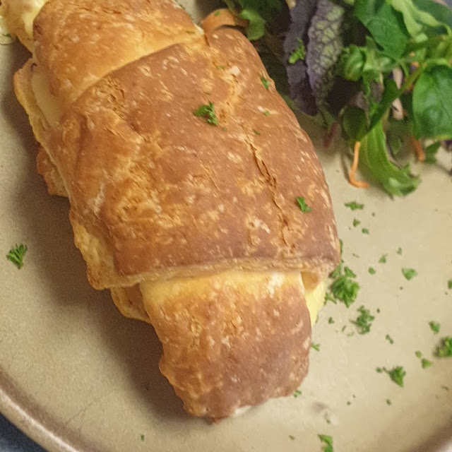 Ham Cheese and Pineapple Croissant