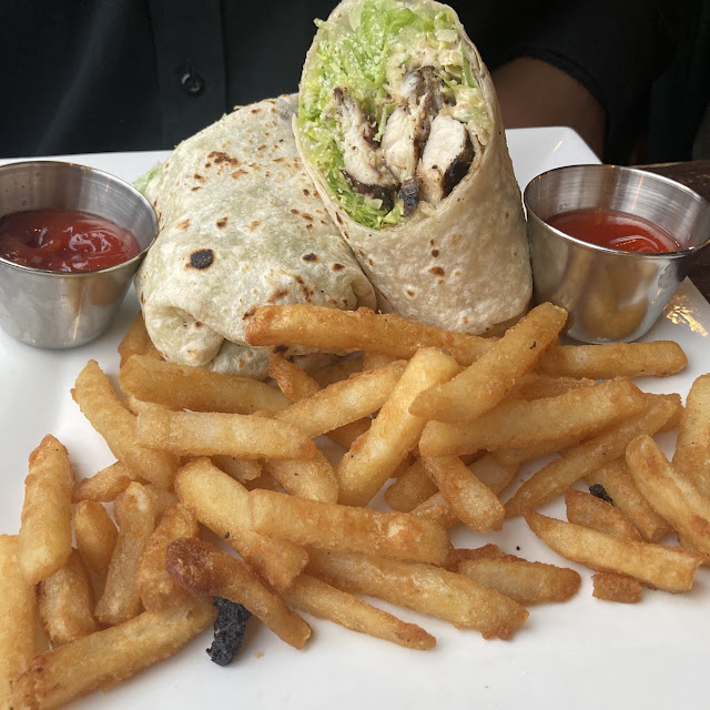 Jerk Chicken Caesar Wrap