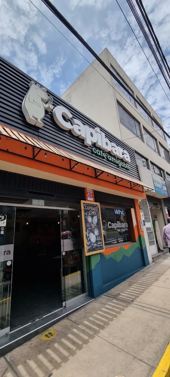 Capibara café amigable