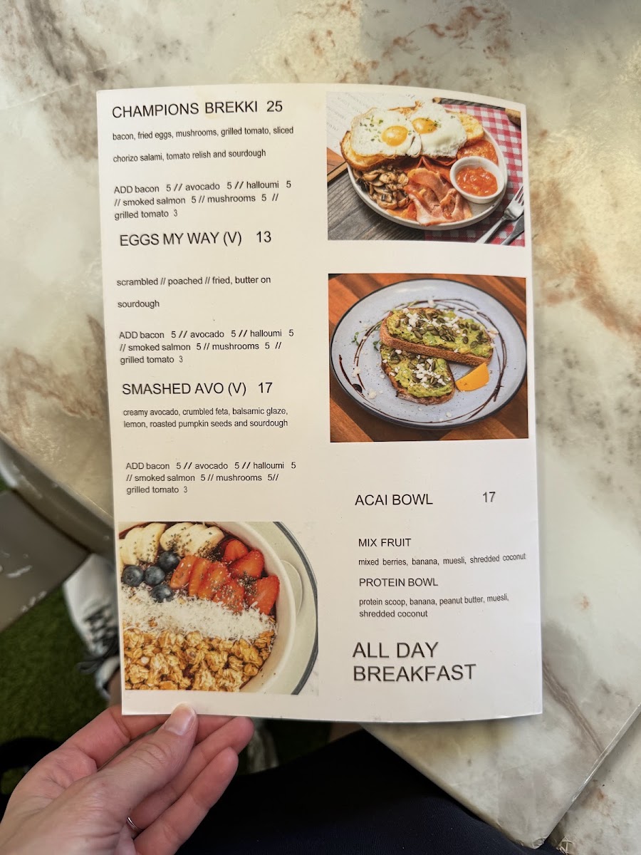 Percolate Specialty Coffee & Waffles menu board