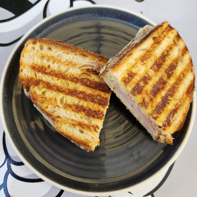Toasted Sourdough Cheese Ham