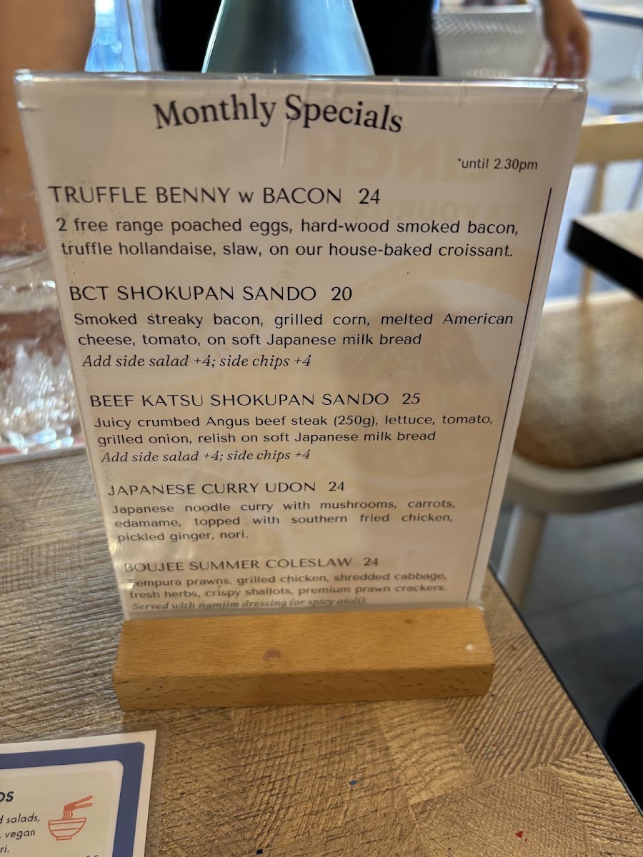 Flinch Coffee & Play menu board
