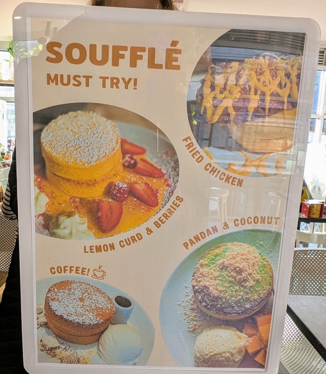 Flinch Coffee & Play menu board