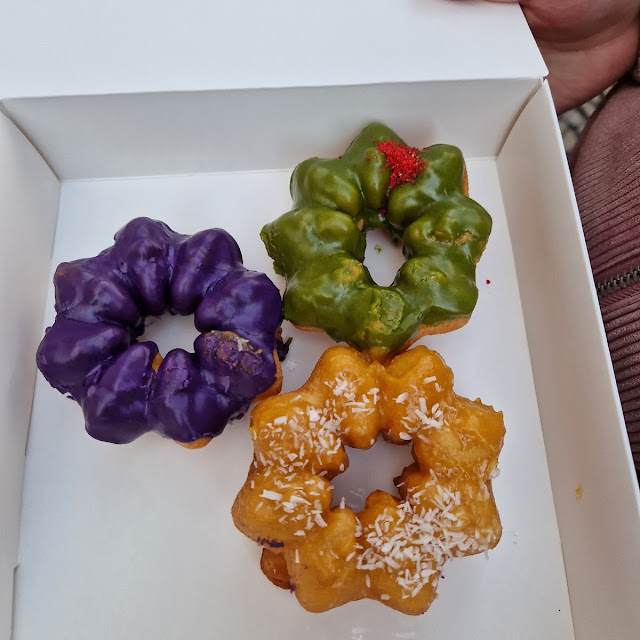 Pistachio and Yuzu Donuts