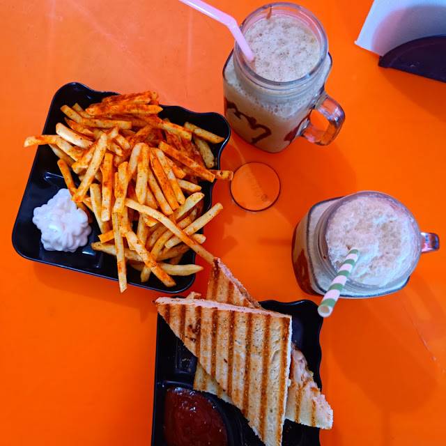 Peri Peri Fries Sandwich Cold Coffee