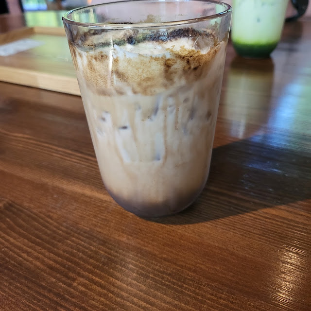 호지차크림라떼