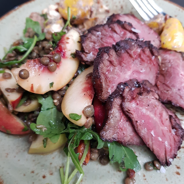 Salad and Steak