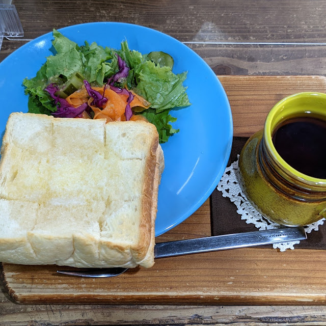 厚切りトーストセット