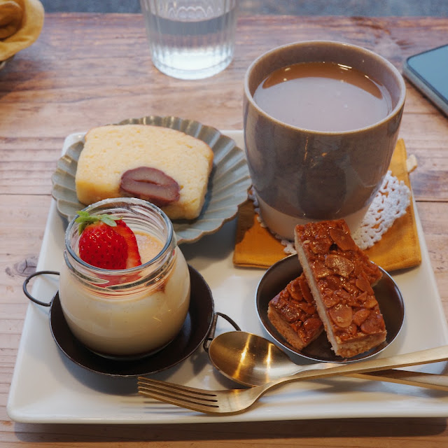 スイーツとドリンクのセット