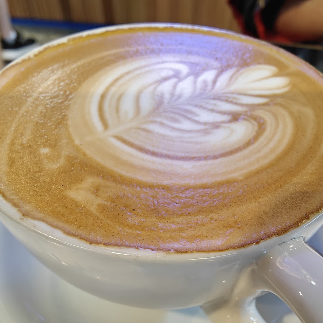 Flat White with Latte Art