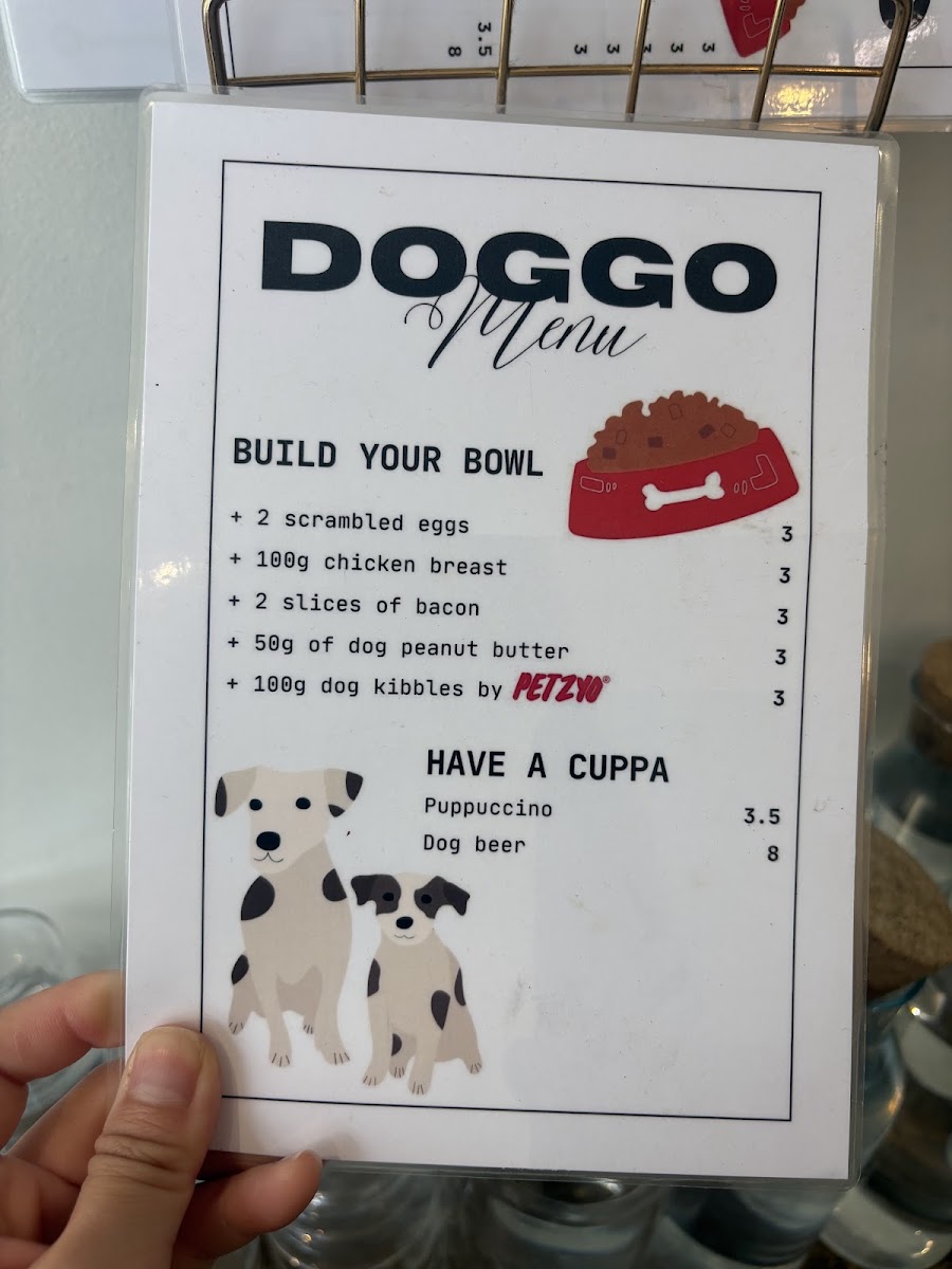 Boma Coffee menu board