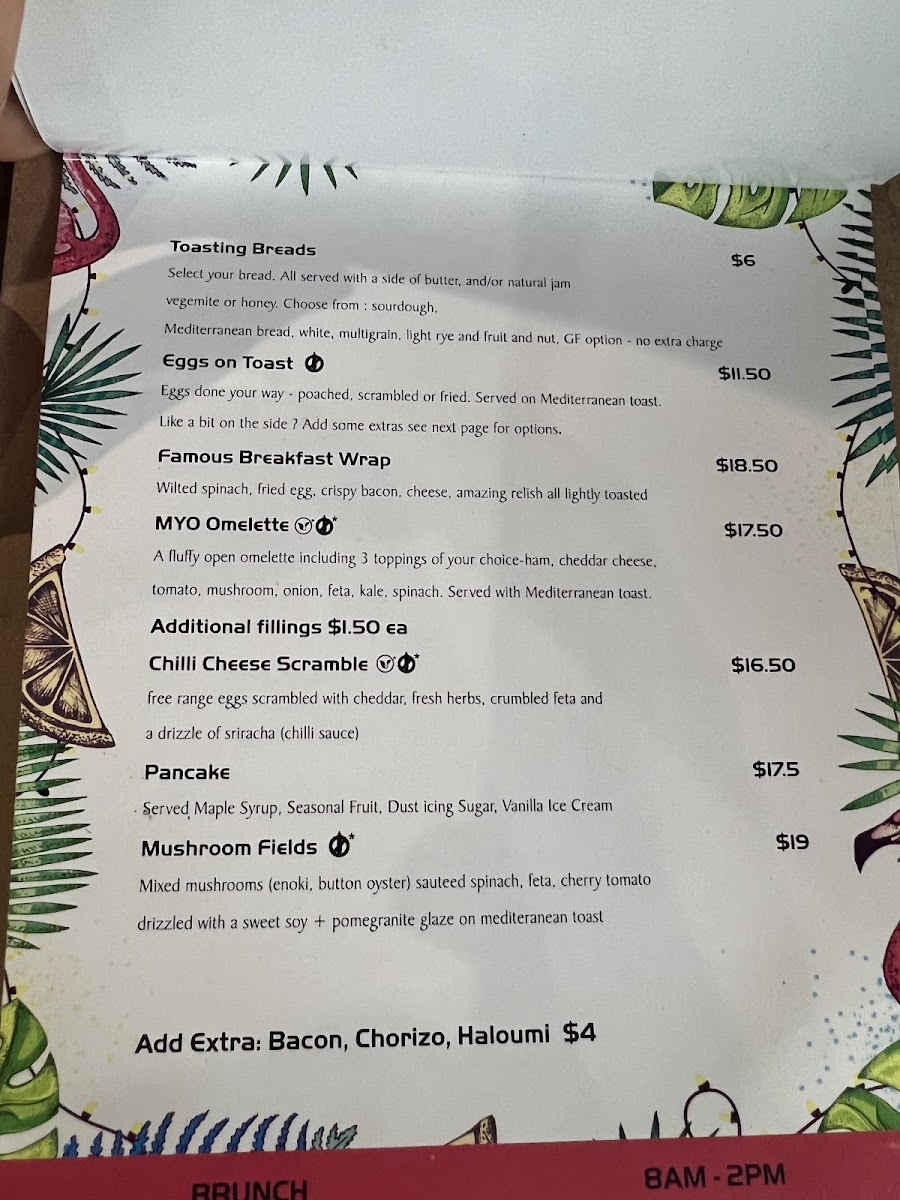 Esprezzo menu board