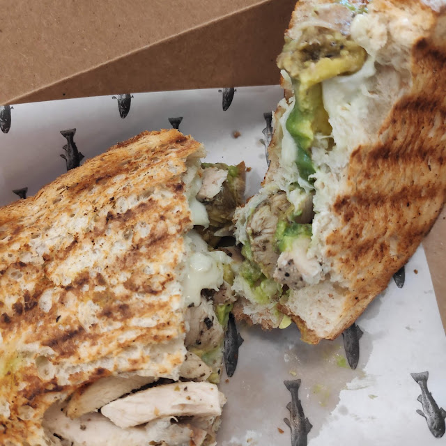 Chicken Avocado Grilled Cheese