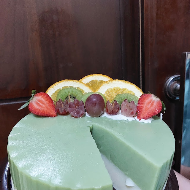 Greentea Milk Pudding