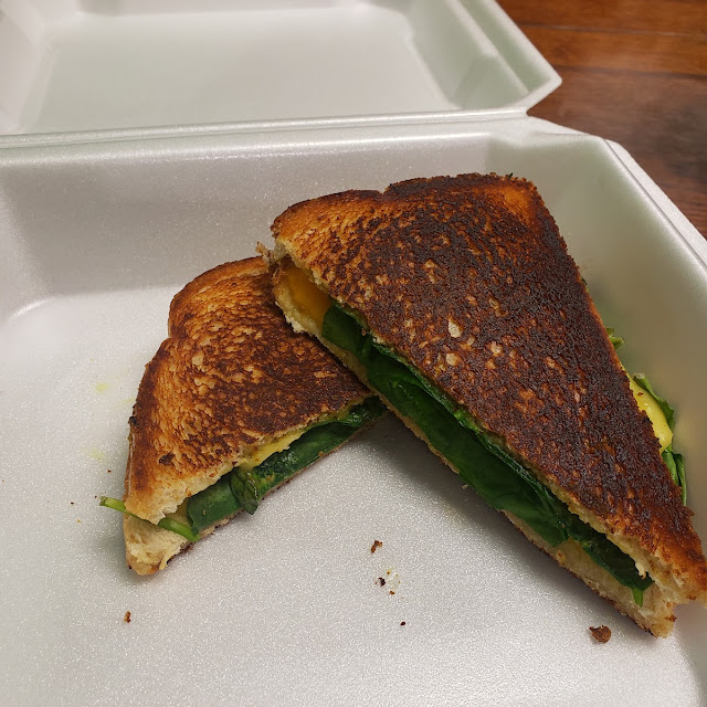 Plant Powered Pesto Grilled Cheese