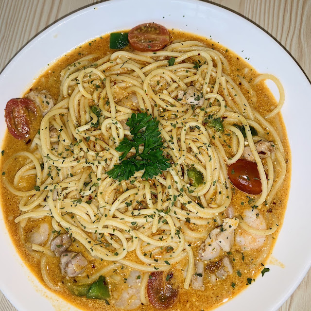 Spaghetti Creamy Thai