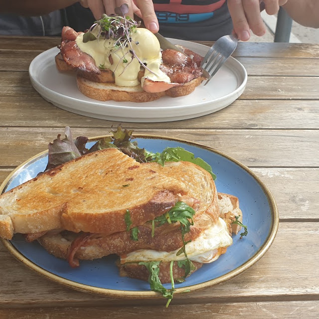 Egg and Bacon Toastie