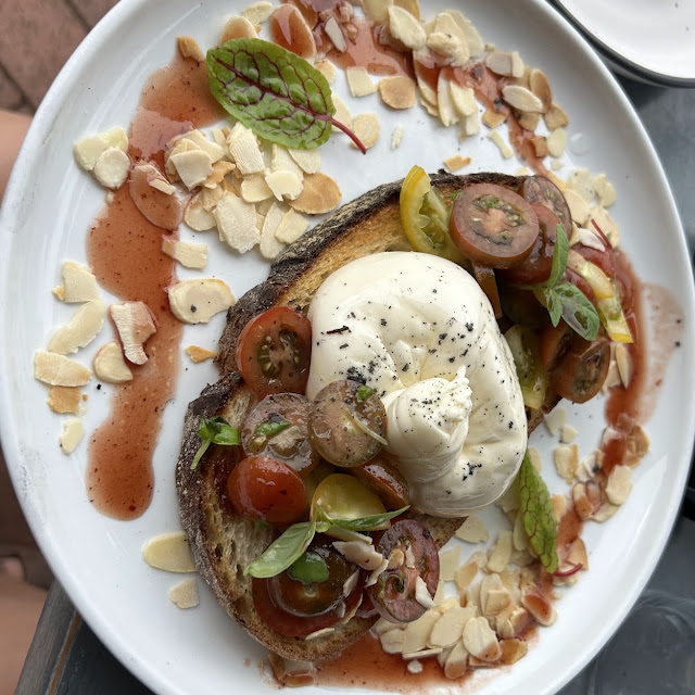 Buratta Toast
