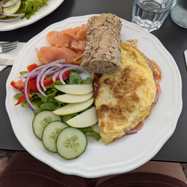 Ham and Cheese Omelette