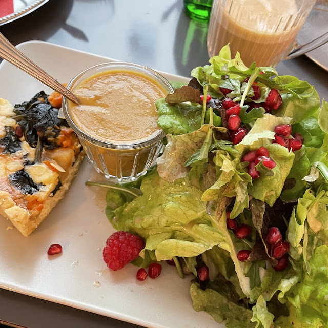 Pikante Tarte Mit Salat
