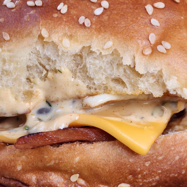 Egg and Bacon Roll