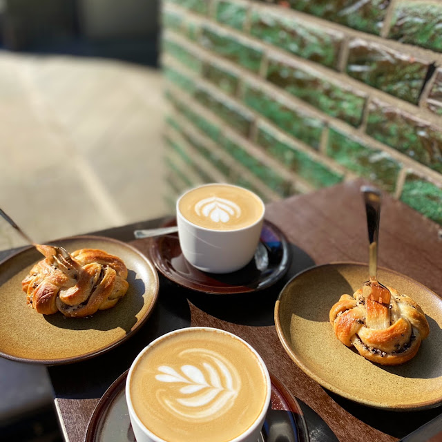 Cappuccino and Cardamom Scrolls