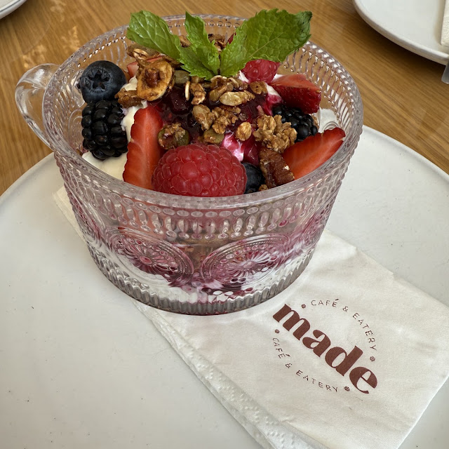 Yogurt and Granola with Berries