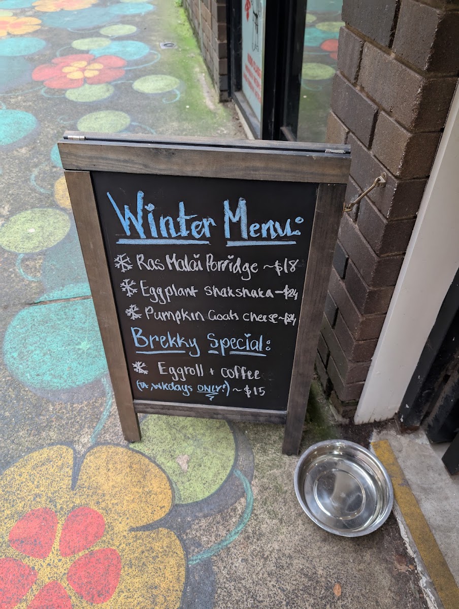 Holi Crop menu board