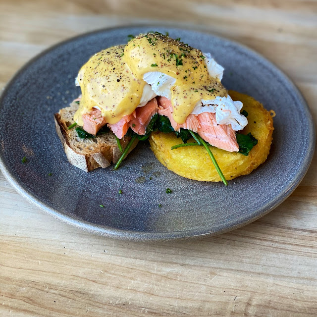 Eggs Benedict with House Smoked Salmon