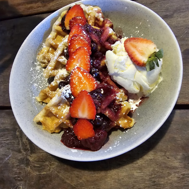 Wild Berry Waffles