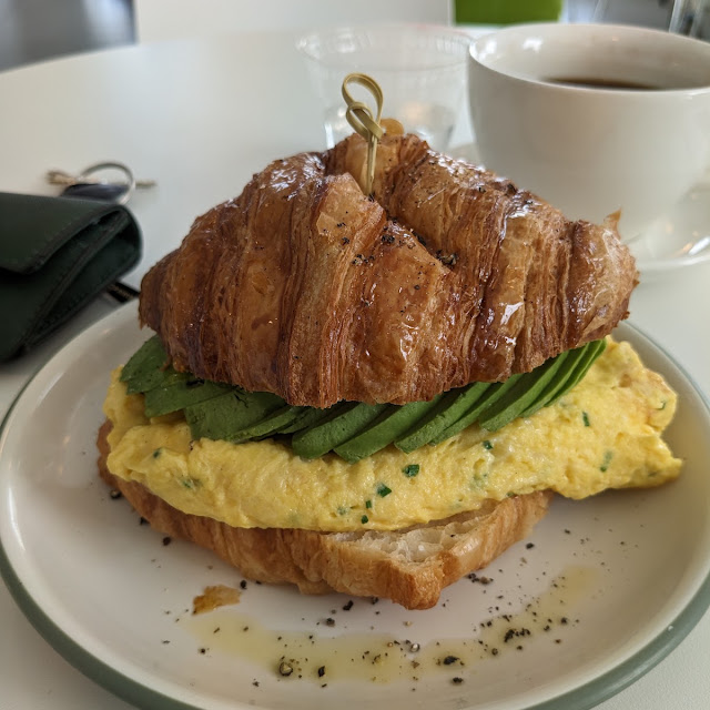 Soft Scrambled Egg Croissant