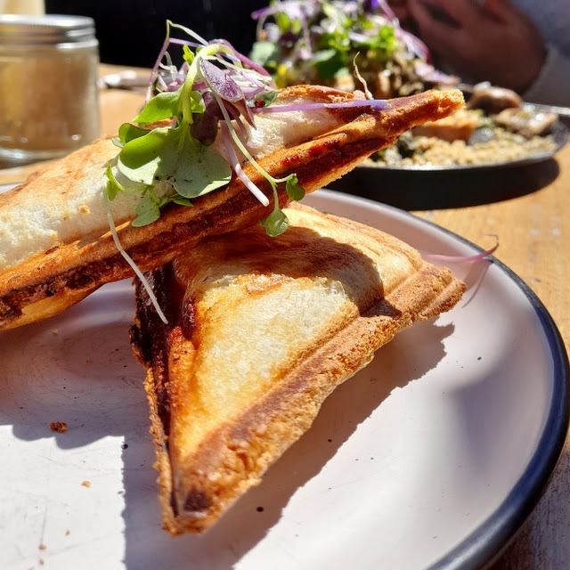 Chicken Parma Jaffle