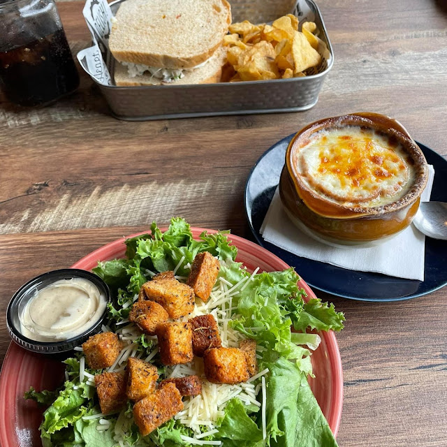 Soup and Sandwich or Soup and Salad