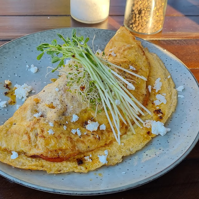 Salmon Omelette