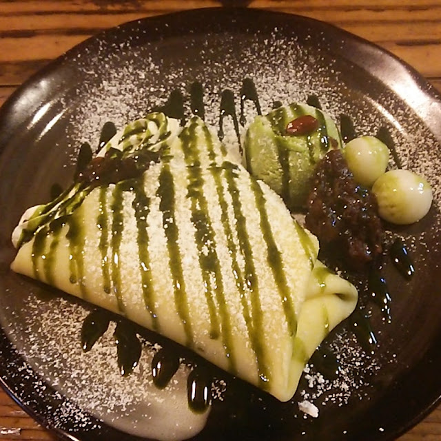 抹茶クレープ