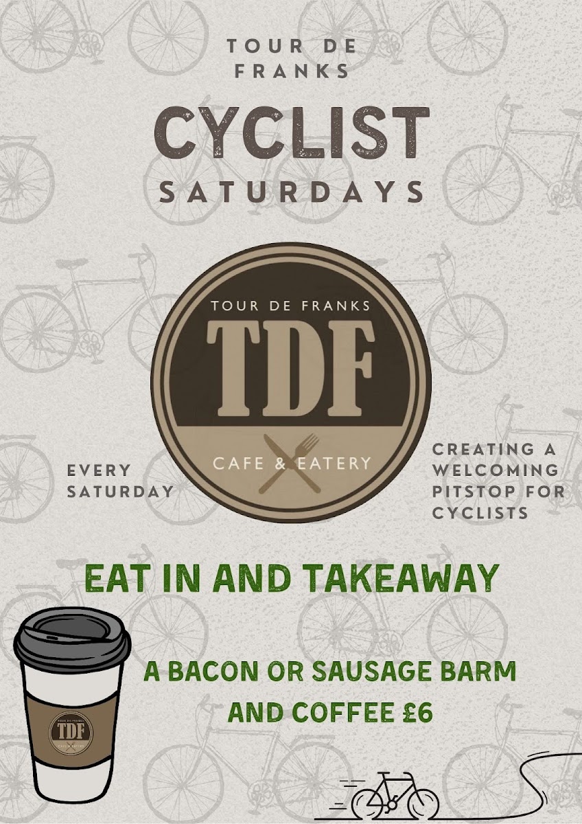 TourDeFranks menu board