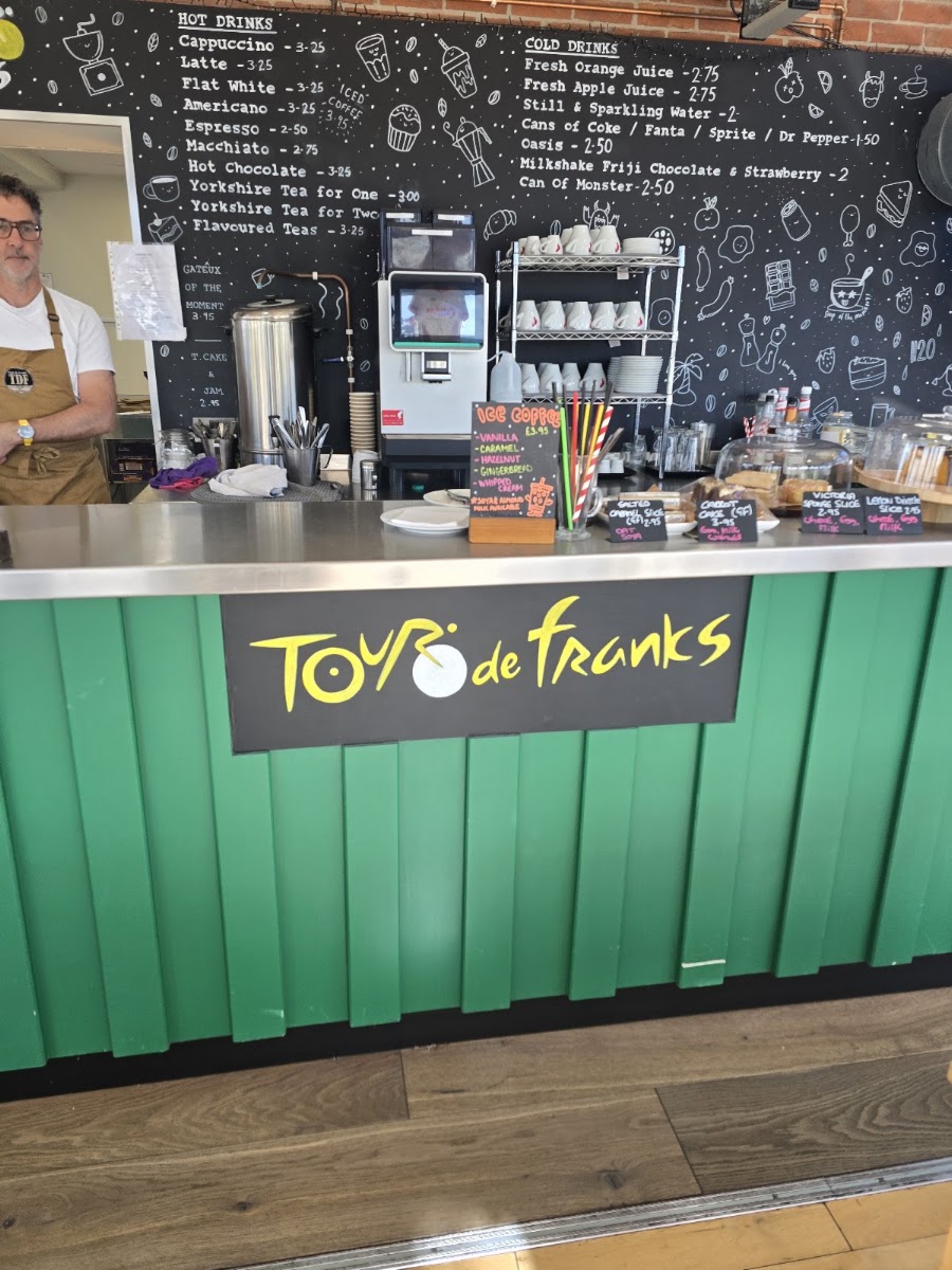 TourDeFranks menu board