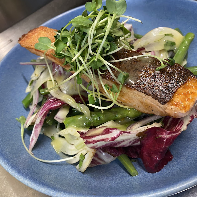 Sous Vide Salmon Salad