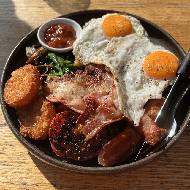 Double Bacon and Eggs Any Style