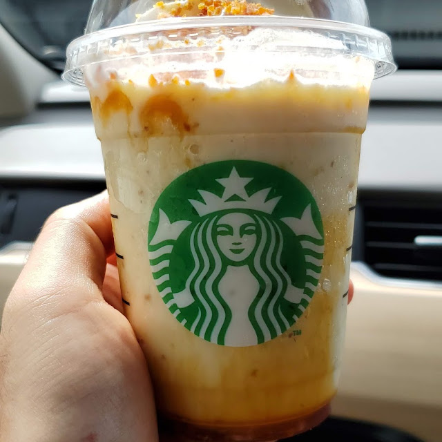 焼き芋ブリュレフラペチーノ