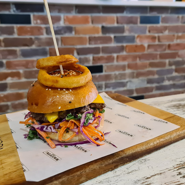 Burger with Slaw