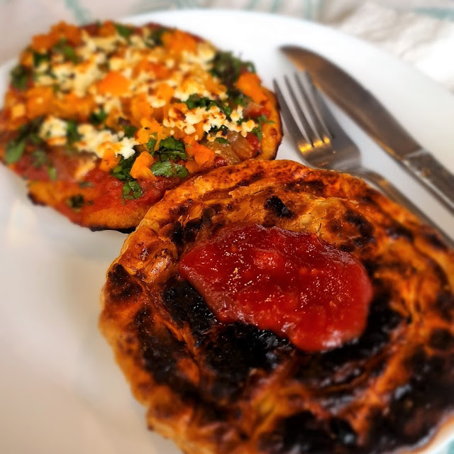 Meat Pie and Mini Pizza