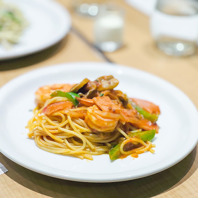 Yubeni Mini Tomato & Shrimp Spaghetti