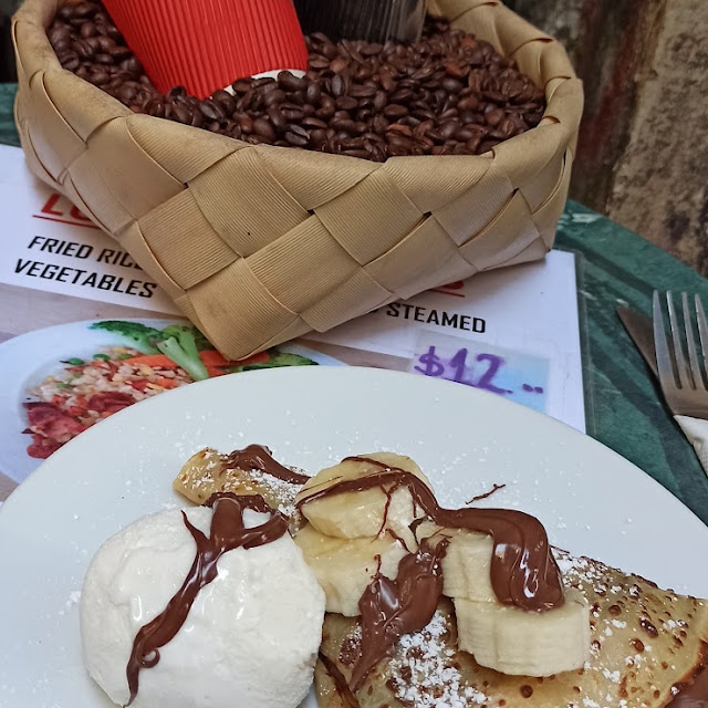 Banana and Nutella Crepe